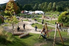 The play park in Victoria Park