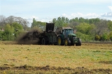 Compost created from your recycled food and garden waste is used on farms across the east of Scotland