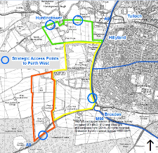 Perth West map