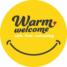 Warm spaces logo