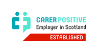 Carer positive employer in Scotland logo