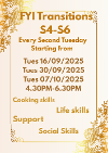 Dates for the PKC Champs care experienced group sessions for S4 to S6 aged young people