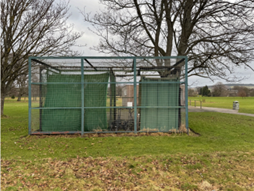 North Inch Golf Course hitting and storage cages